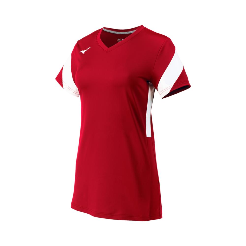 Mizuno Damen Balboa 6 kurze Ärmel Volleyball Trikot