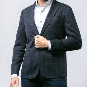 Cobalt Blaue Windschutzjacke in der Marine
