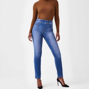 Straight Leg Jeans im Vintage Indigo