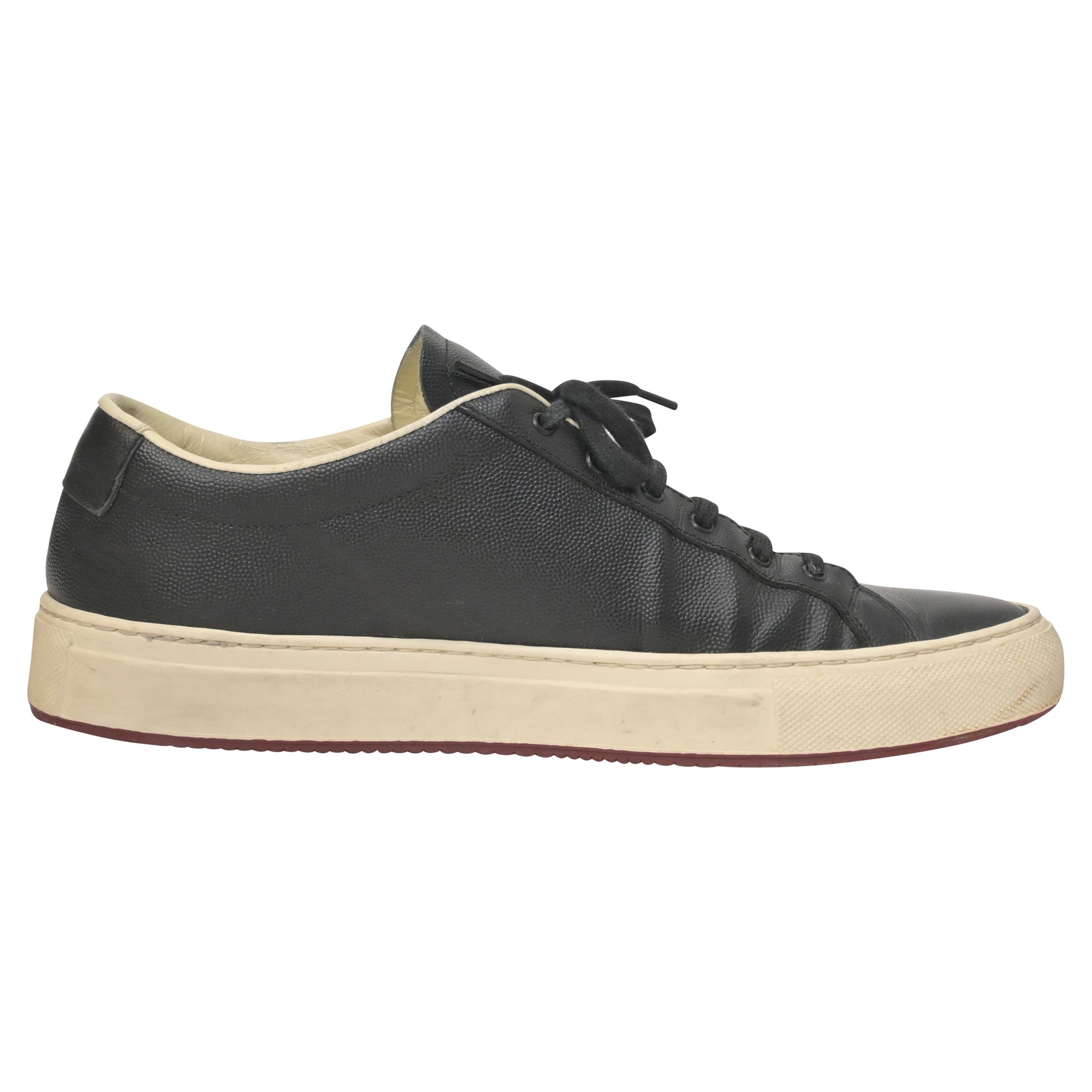 Common Projects Original Achilles Sneakers aus schwarzem Leder 7748695883836