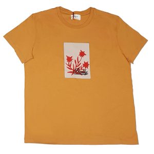 Bally 6301241 unisex marigold 100% Baumwolle Logo T-Shirt 7705978273852
