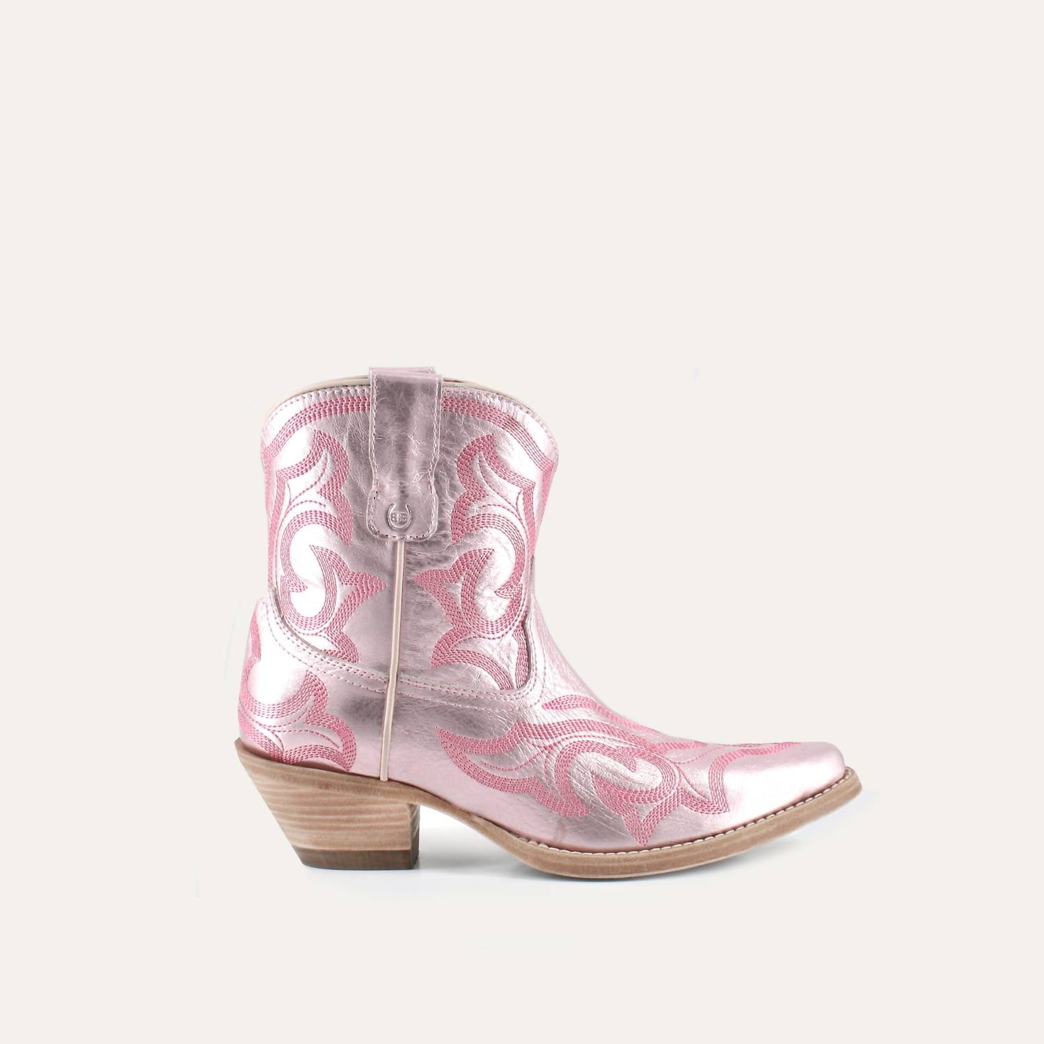 Damen Regina Leder Cowgirl Stiefel im Ballett 7749104500796