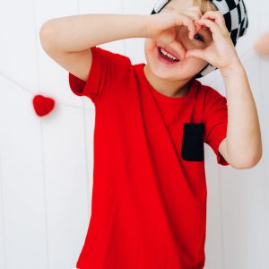 rote Rippe Traum Tasche Tee
