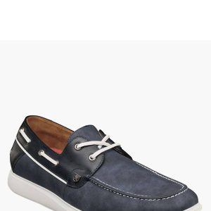 Herren reid moc toe Boot Schuh in der Marine