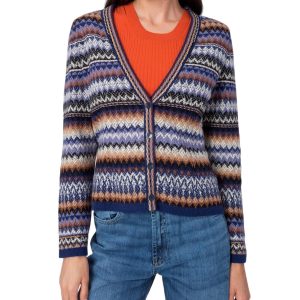 Jacquard Jacke in multi 7703581065276
