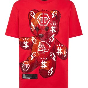t-shirt rund Hals ss Teddybär 7648933707836
