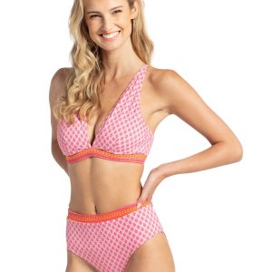 Boca Raton reversibler hoch taillierter Bikini-Unterteil