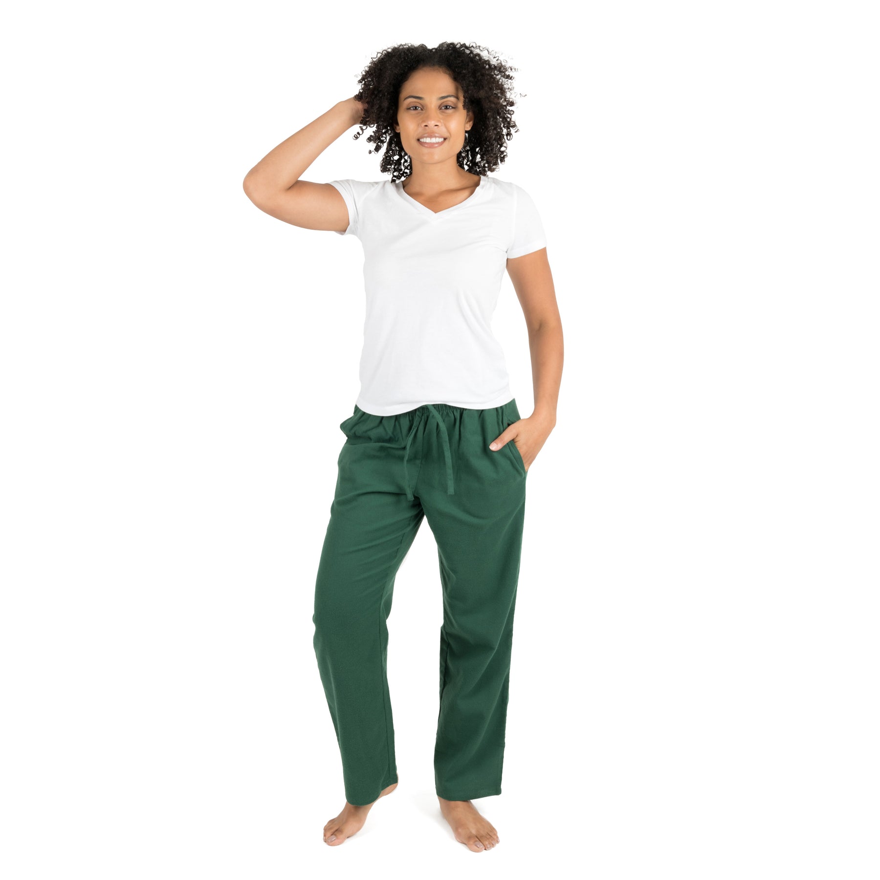 Damen Flanell Pyjama Hose
