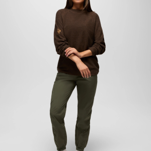 Prana Kanab Hose – Damen Bio-Baumwoll Leinwand Wander Jogger – Fichte