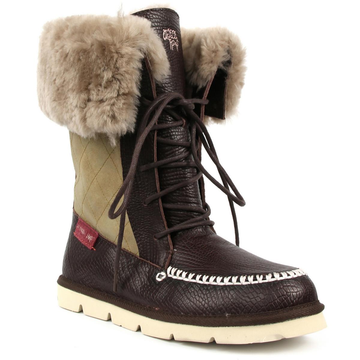 Altai Wildleder kaltes Wetter Winter & Schneestiefel