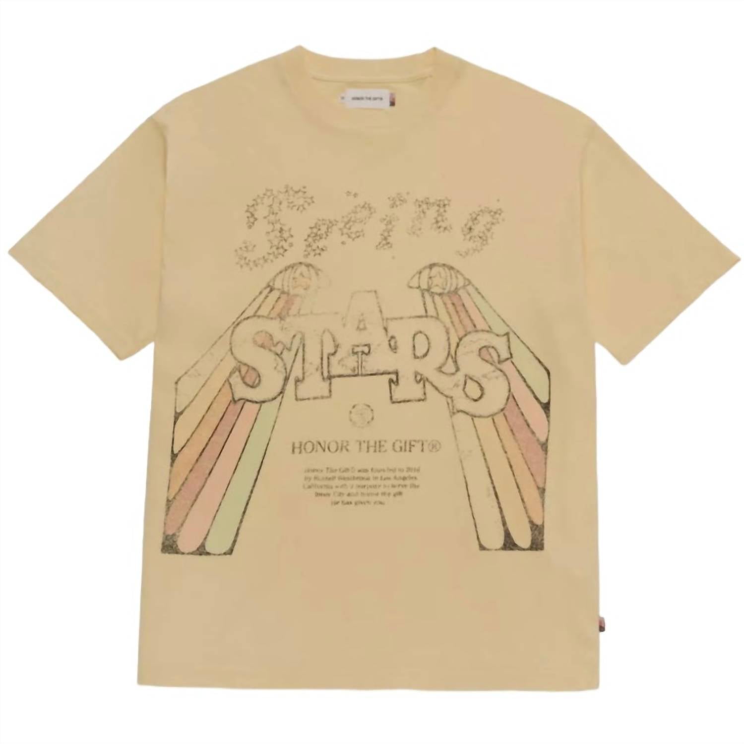 Seeing Stars T-Shirt für Herren in Gelb 7732544045116