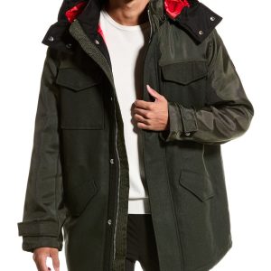 Armani Exchange Caban Wolle-Blech-Mantel 7773747937340