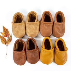 Sahara, Sienna, Chestnut, Honig laafers Lederschuhe Baby und Kleinkind