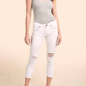 You Rib Tank in Heather grau 7803891712060