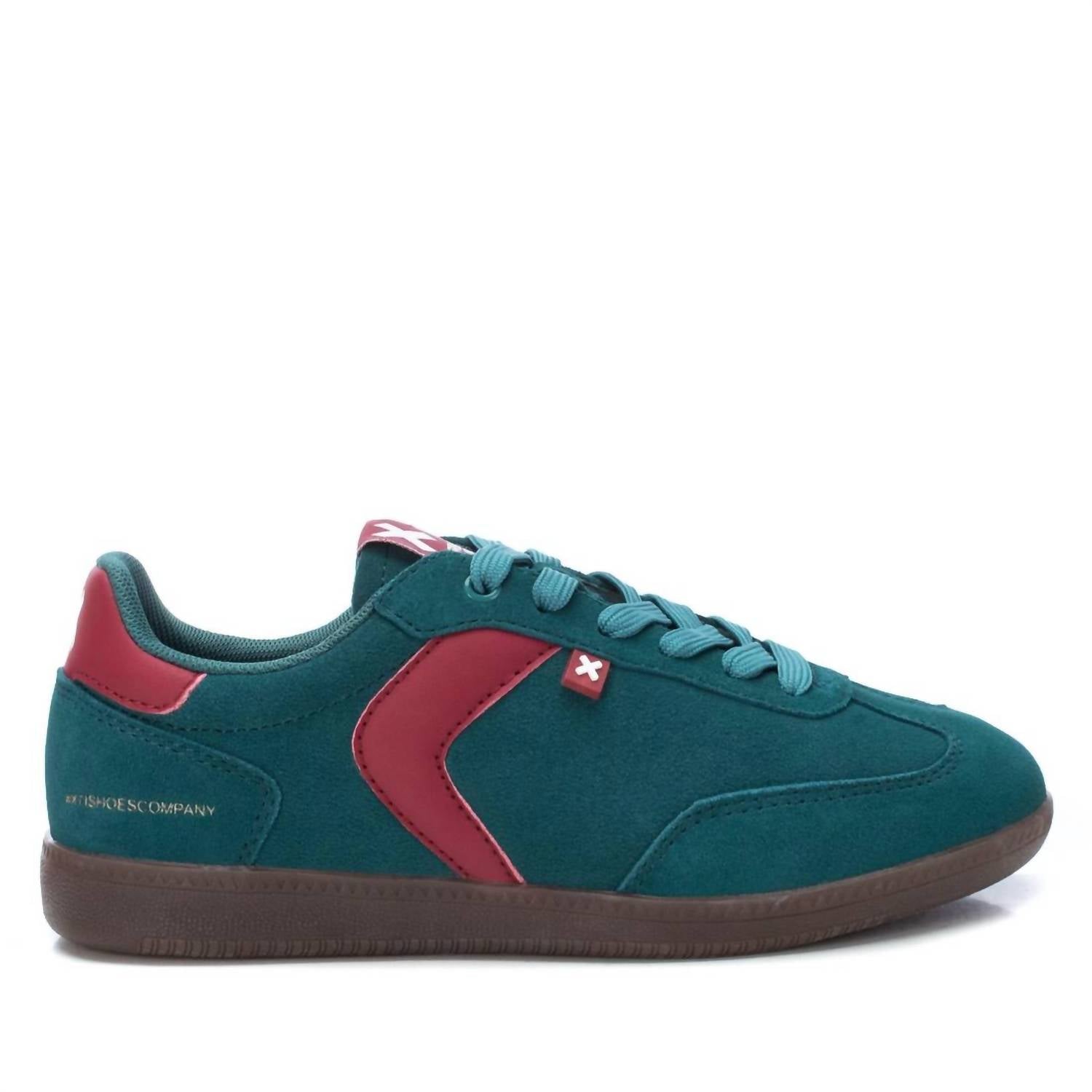 Damen Trainer Sneakers in grün 7803906293820