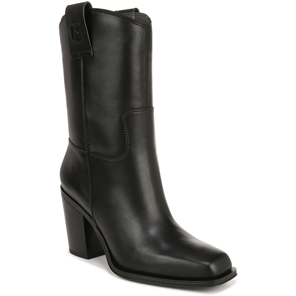 Valor Solid Square Toe Mid-Calf-Stiefel