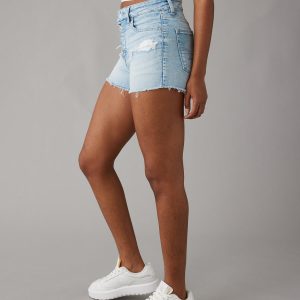 AE Next Level Super Hochverstärkt gerissen Denim kurz kurz 7678398890044