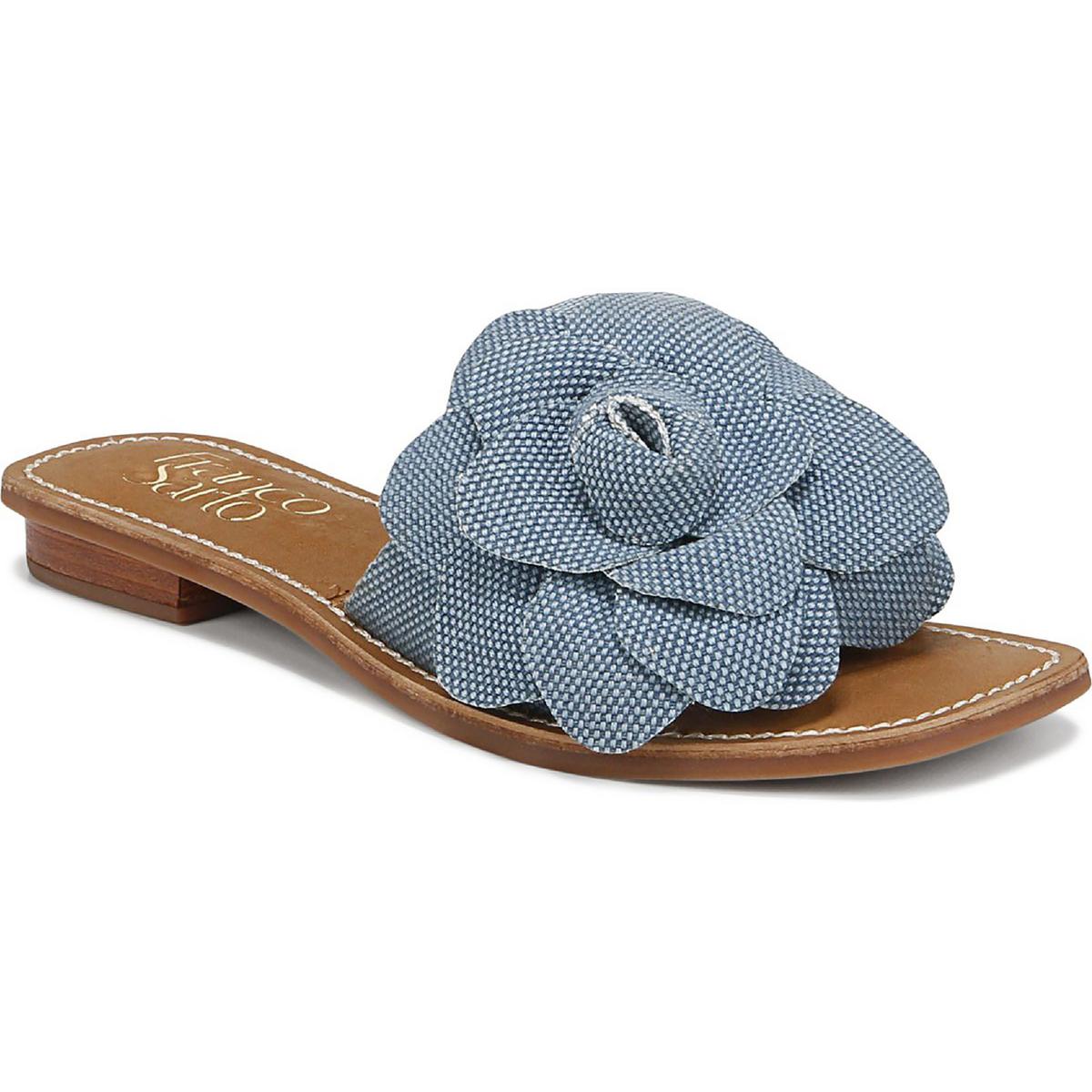 Tina 4 Padded Insole Denim Schiebesandalen