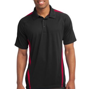 Sport-Tek PosiCharge Micro-Mesh Colorblock Polo für Herren