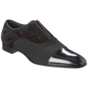 Christian Louboutin Alpha Herren-Wildleder-Loafer