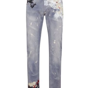 Denim Hose super gerade geschnitten lackiert 7670509994044