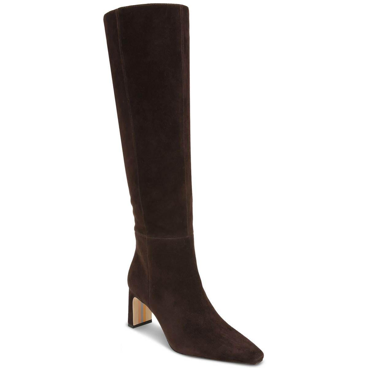 Sylvia strukturierte hohe kniehohe Stiefel