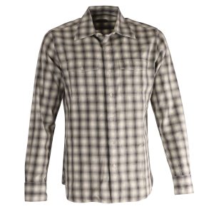 Tom Ford Plaid Buttondown Hemd aus mehrfarbiger Baumwolle 7748778164284