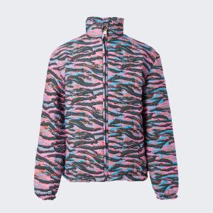 unisex bedruckte gesteppte Kugeljacke