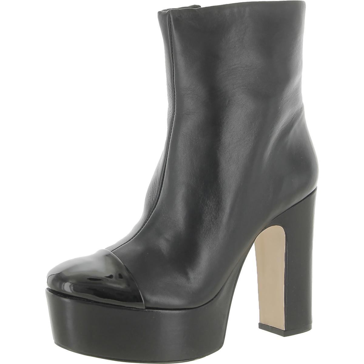 Valeria Lederplattformen Stiefeletten