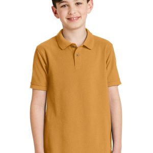 Port Authority Youth Seide Touch Polo. Y500
