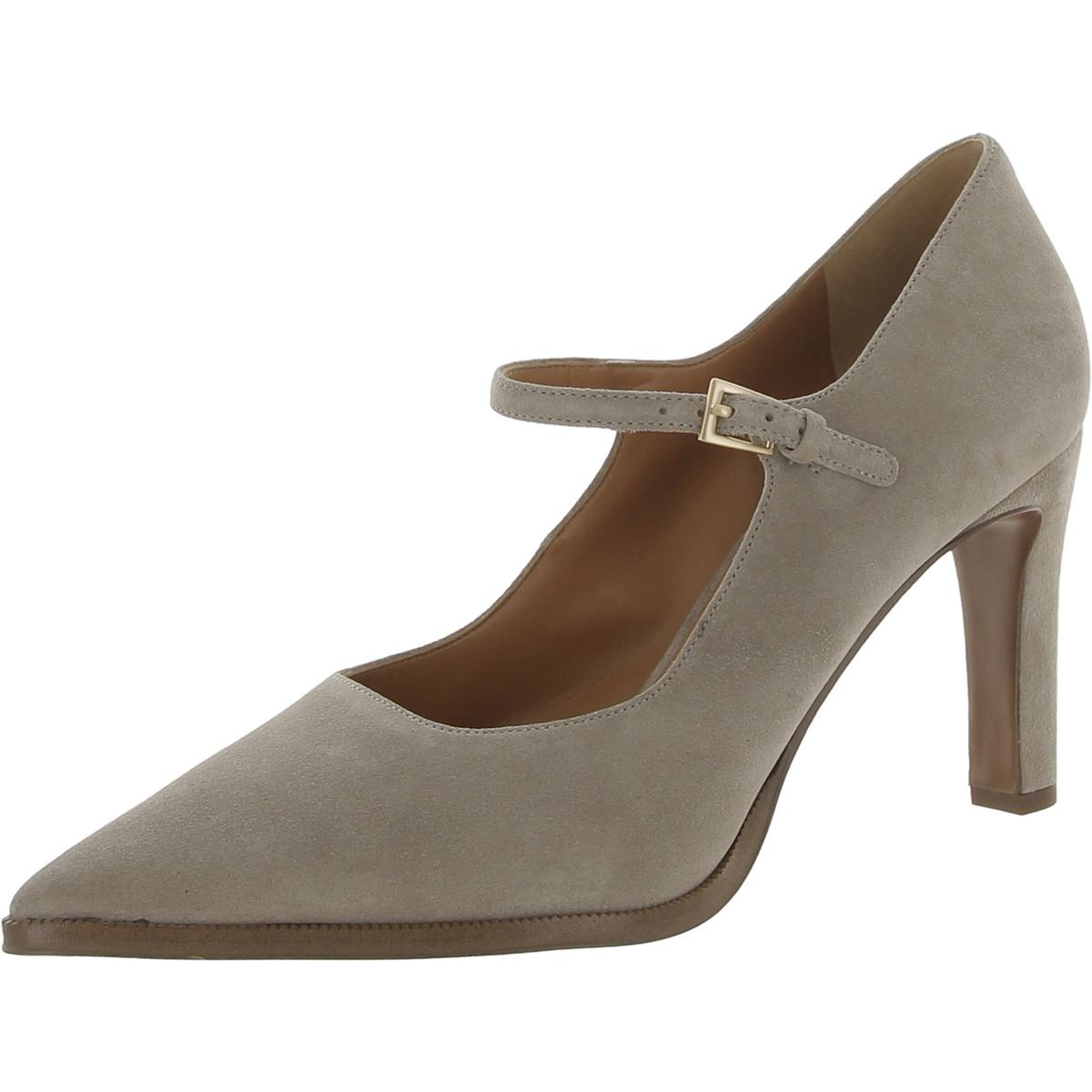 Athena-Pumps mit Knöchelriemen und Schnalle