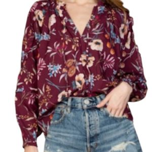 Davis Top in Anemone Himbeere
