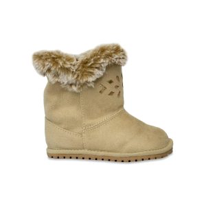 Baby-Mädchen niedrig Anstieg Stiefel in tan