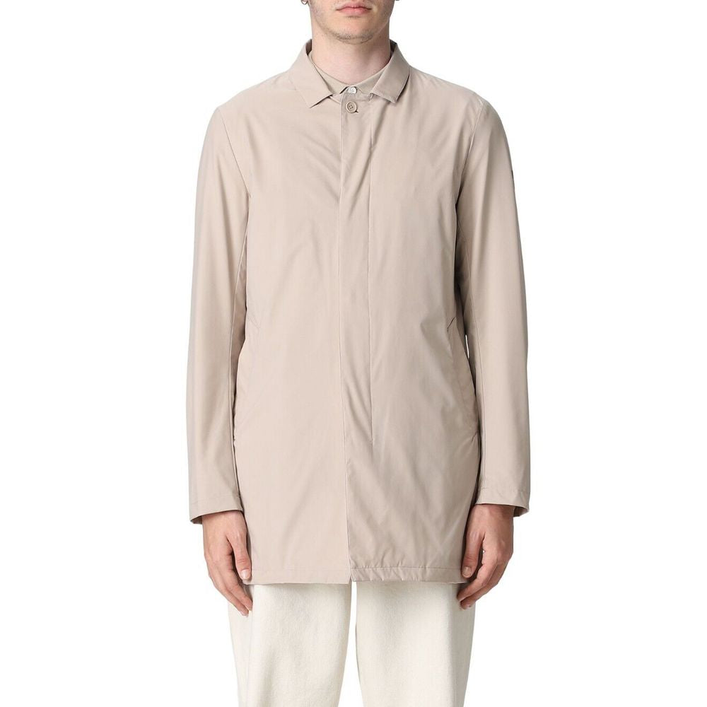 People Of Shibuya Slim-Fit wasserabweisende Graben Herren Mantel