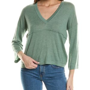 Autumn Kaschmir Glocke Ärmel Kaschmir Pullover