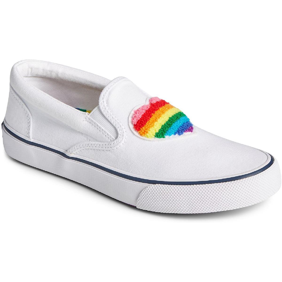 Striper II Pride Canvas zum Hineinschlüpfen-Freizeit- und Mode-Sneaker