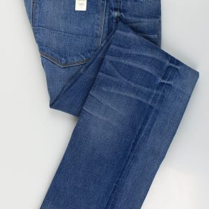 Herren Jeans aus blauer Baumwolle