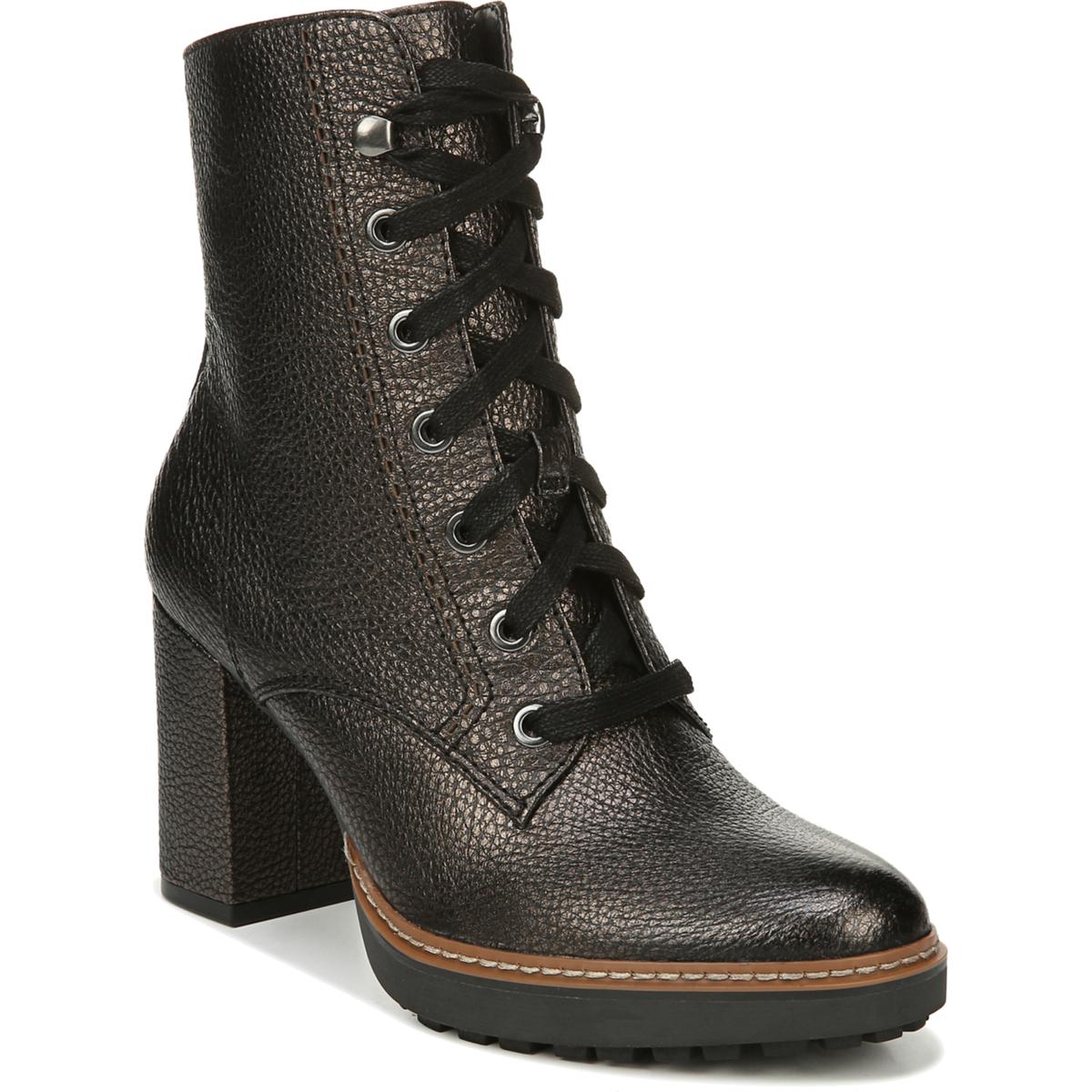 Callie Leder-Reißverschluss-Mittelstiefel