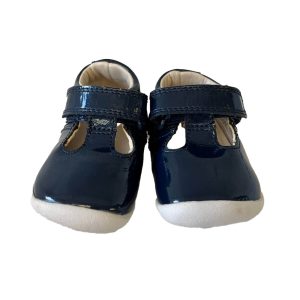 Clarks Mädchen blau Patent Schuhe 7805902815292