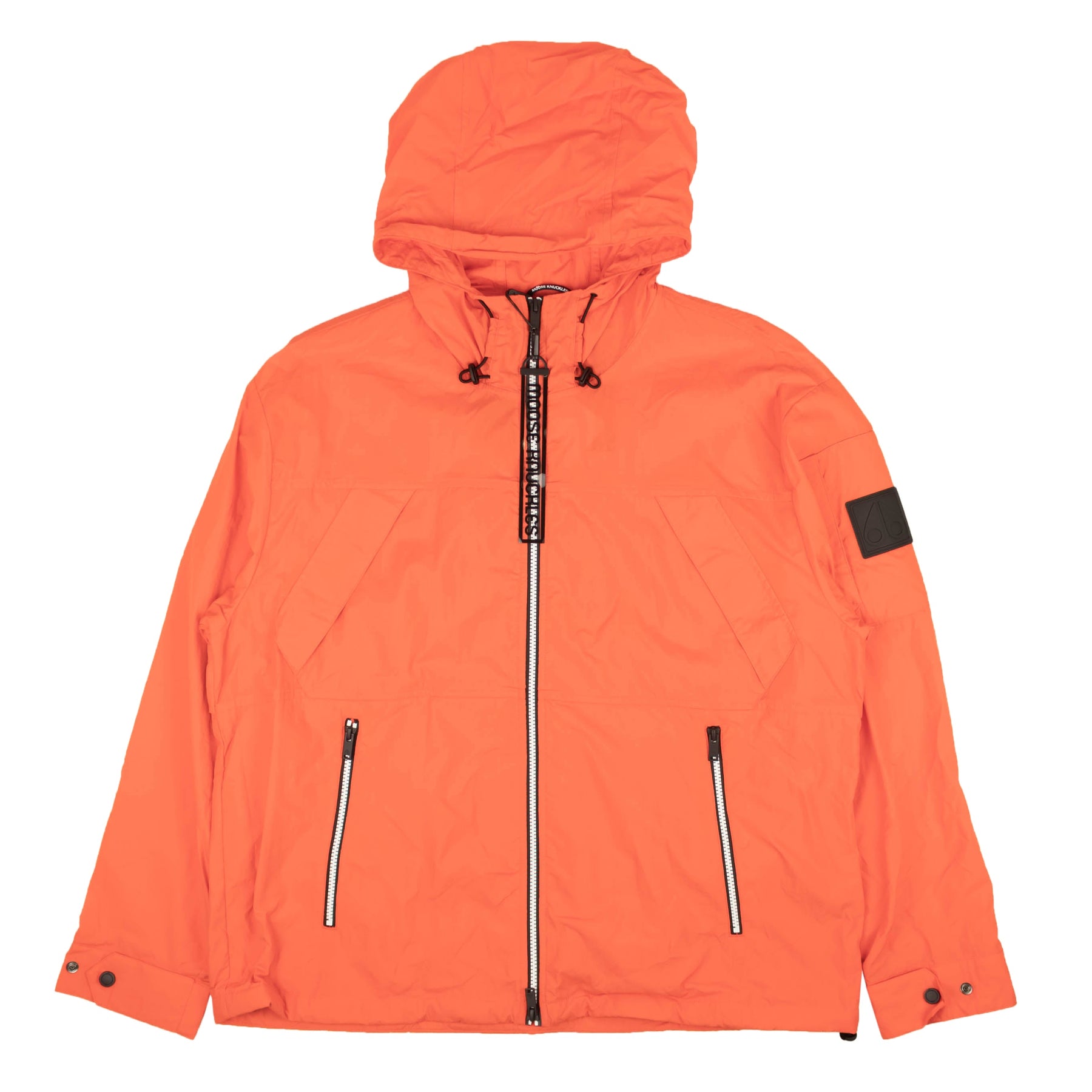 Orangefarbene Stereos-Anorakjacke für Herren