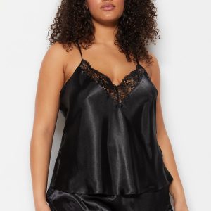 Trendyol – Damen-Pyjama-Set für zu Hause in großen Größen und normaler Passform