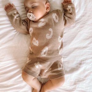 Alphabet Jacquard Pullover