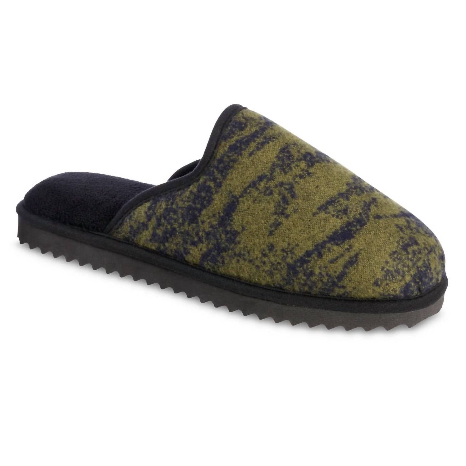 Recycelter Cooper Scuff Slipper für Herren in Oliv 7733625290812