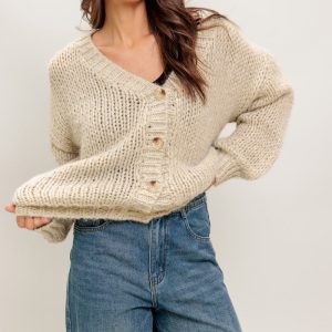 WEEKEND WARMTH Pullover Strickjacke