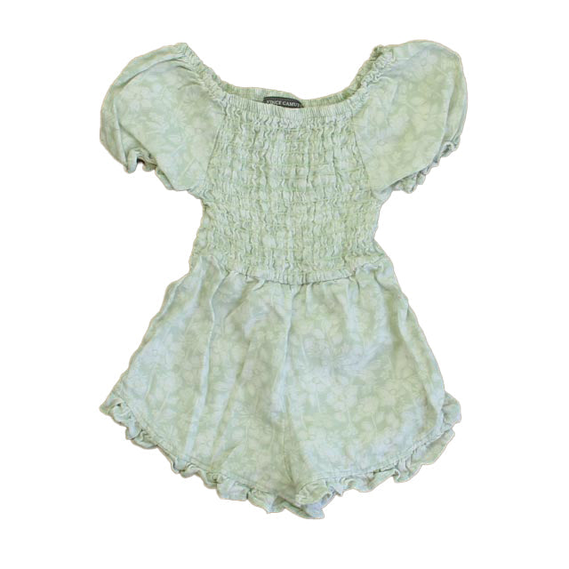 Vince Camuto Mädchen grün mit Blumenmuster Jumpsuit – 7805934043196