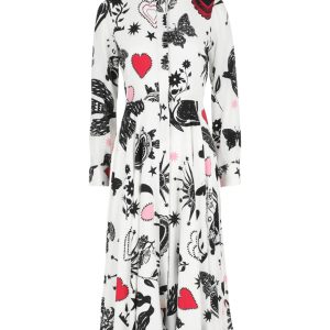 bedrucktes Hemdkleid
