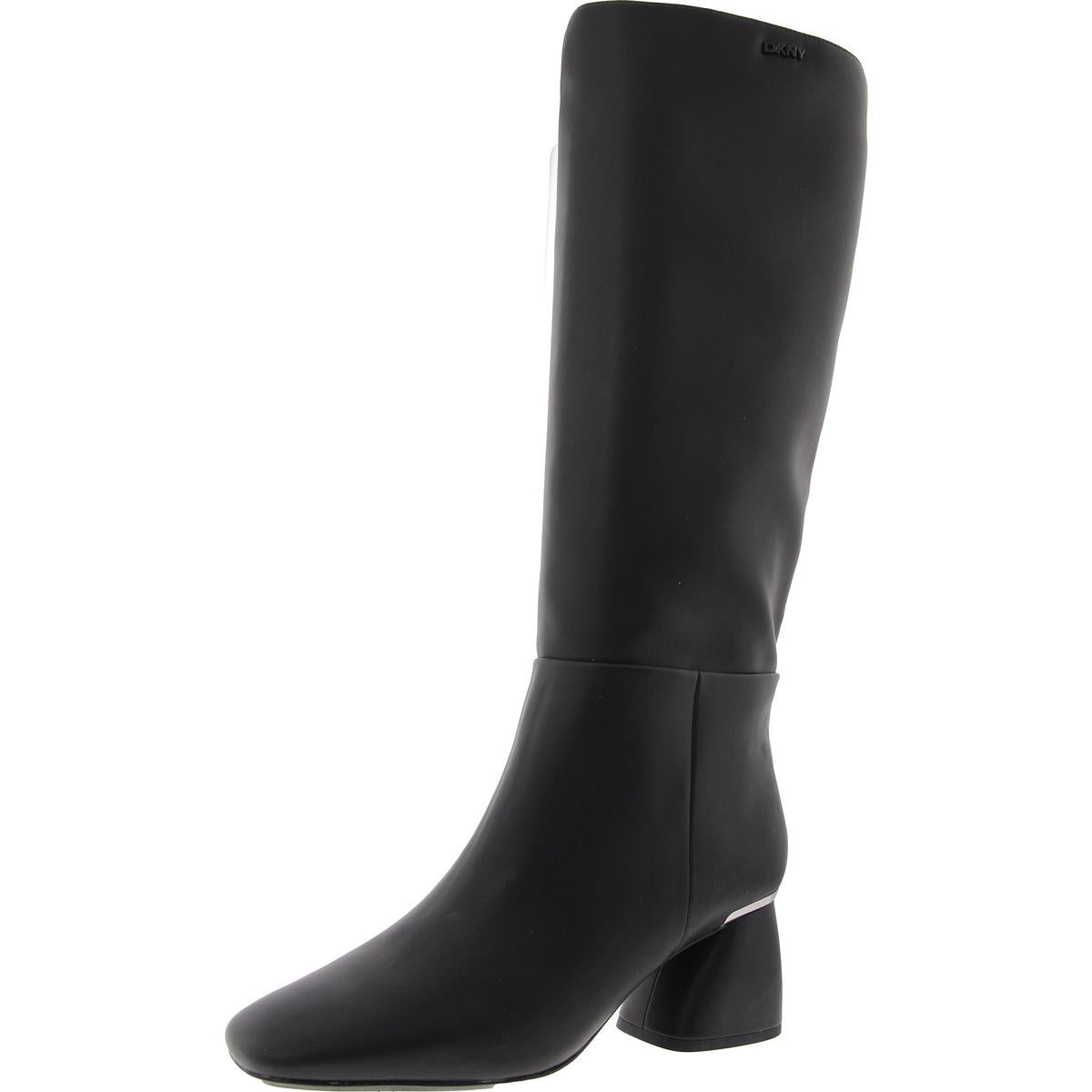Cana Wide Calf Stiefel aus Kunstleder mit Knien