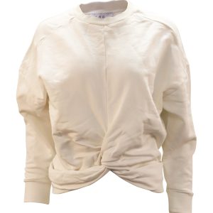 Iro Muka Sweatshirt aus weißer Baumwolle 7748665114684