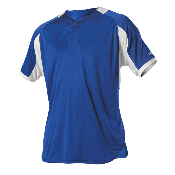 Alleson Erwachsenen-Baseballtrikot Henley