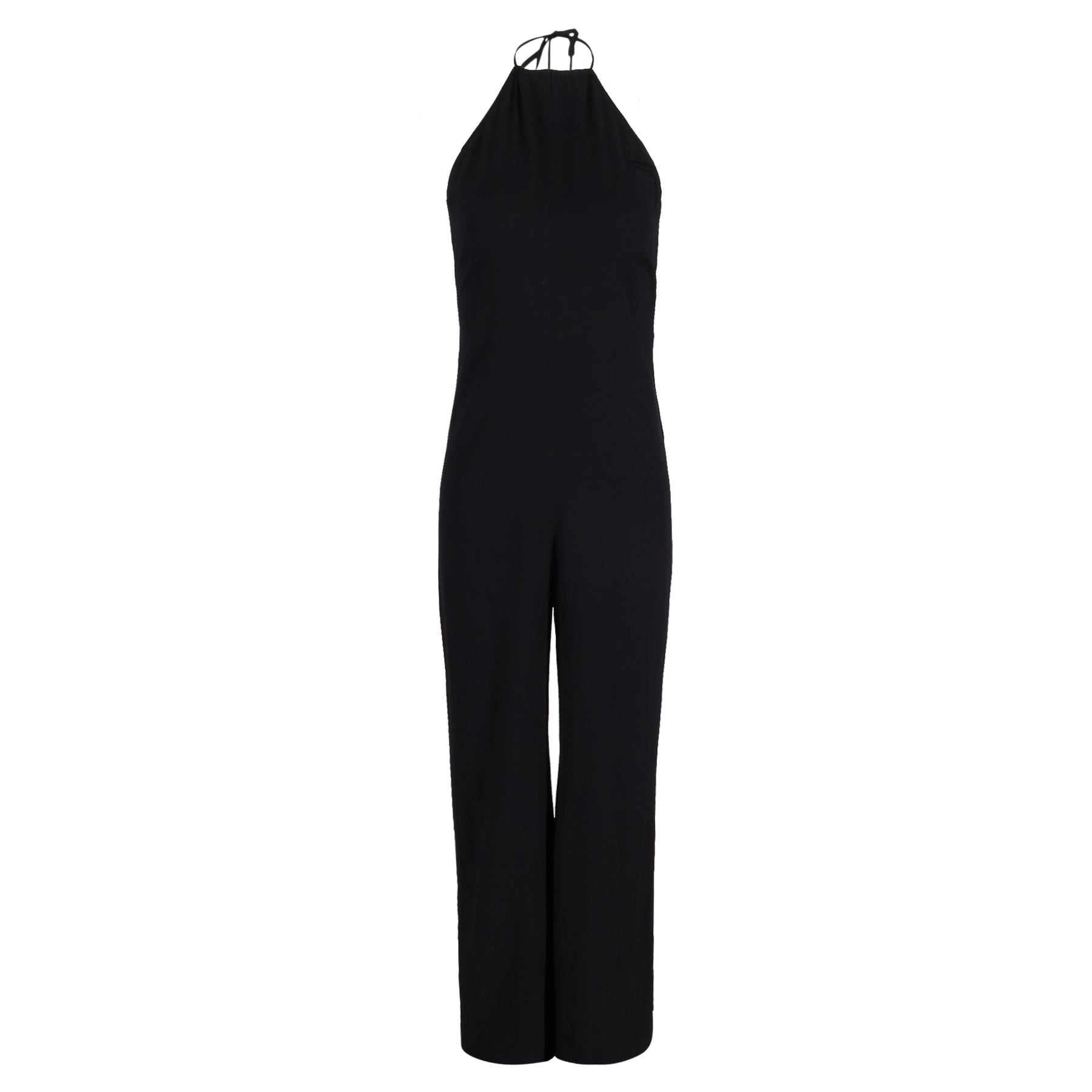 Ba&Sh Halter Jumpsuit in Schwarze Viskose